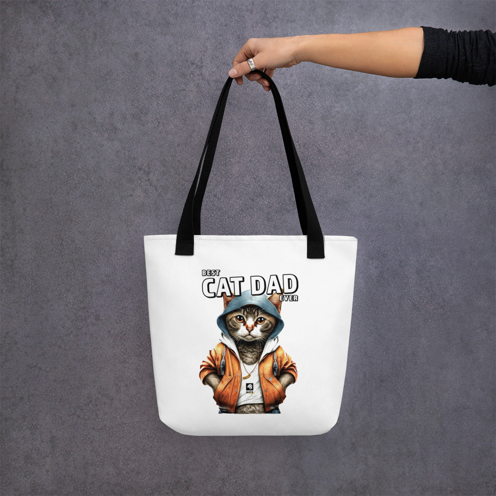 Cute Kitten Hoodie Tote Bag - Perfect Gift for Cat Lovers