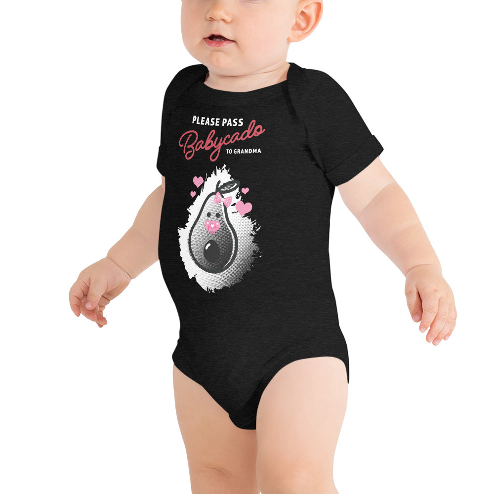 Baby girl bodysuit for grandma