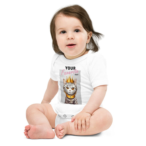 Personalized Baby Girl Bodysuit - Custom Name Infant Clothing