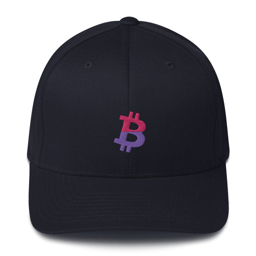 Bitcoin Baseball Cap - Premium Embroidered Bitcoin Logo Hat
