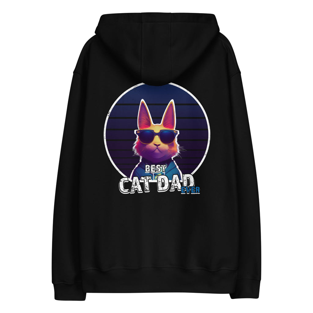 Best Cat Dad Ever Hoodie - Cool Men's Father's Day Gift Idea