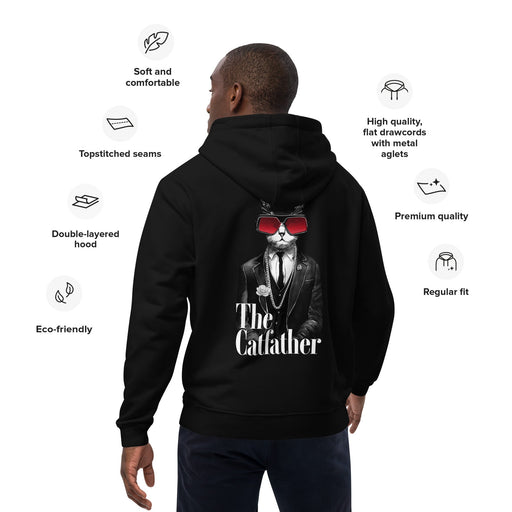 Funny Catfather Hoodie - Gift for Cat Daddy - Father's Day Gift