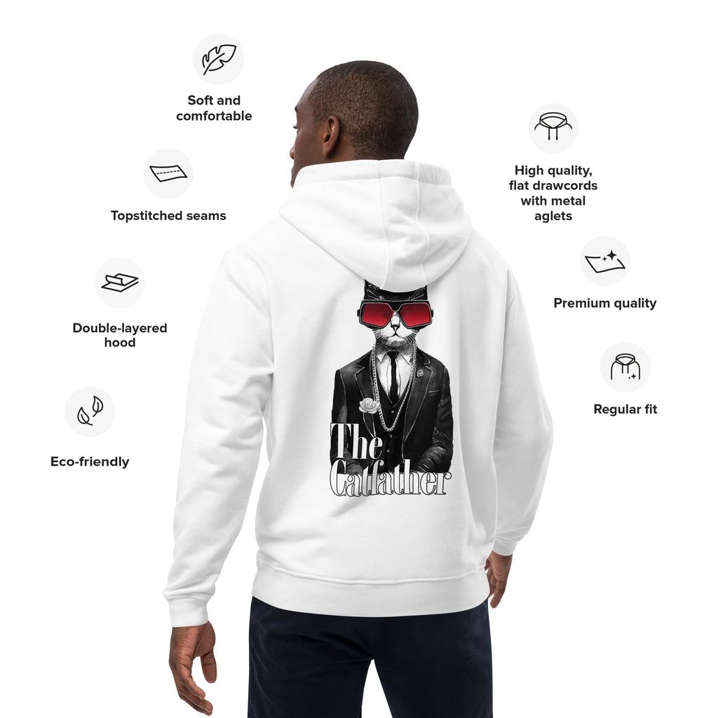 Funny Gift for Cat Daddy - Catfather Hoodie - Father's Day Gift
