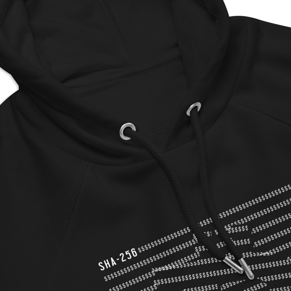 Bitcoin Logo Hoodie - Clothing for Crypto Trader - Merch Black product details