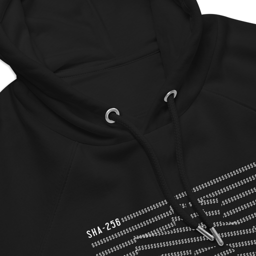 Bitcoin Logo Hoodie - Clothing for Crypto Trader - Merch Black product details