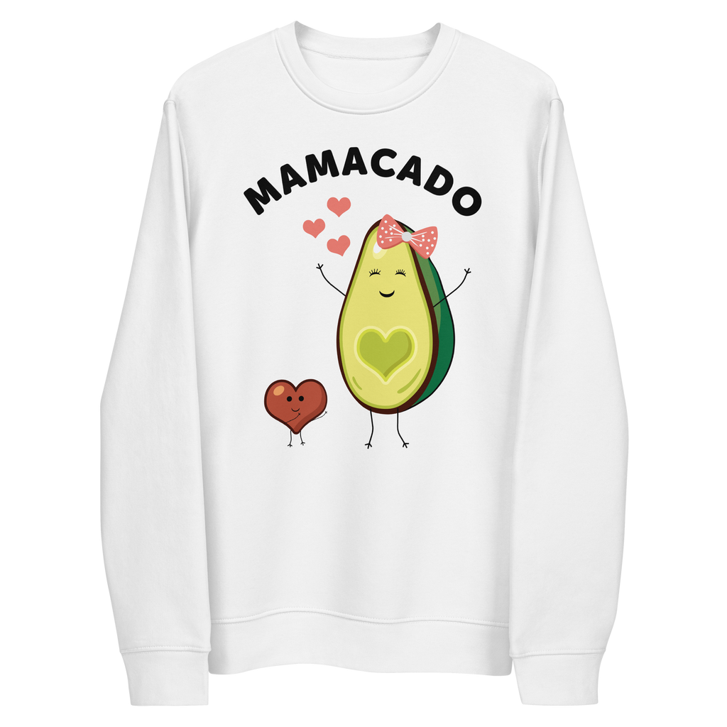 Mamacado Sweatshirt white