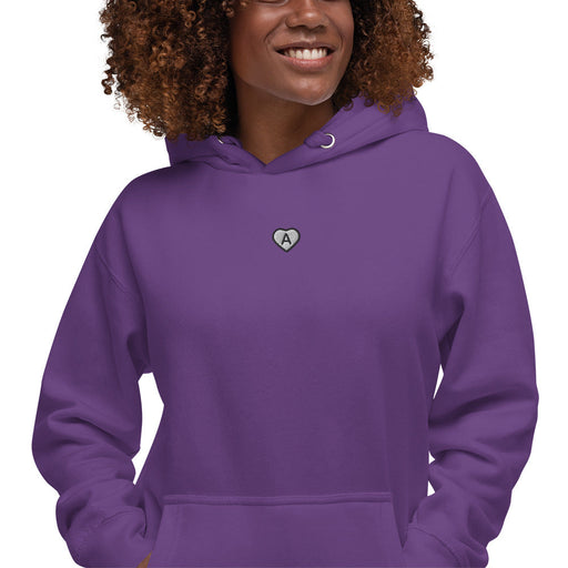 Initial Heart Hoodie Personalized Gift for Women | Cozy and Unique