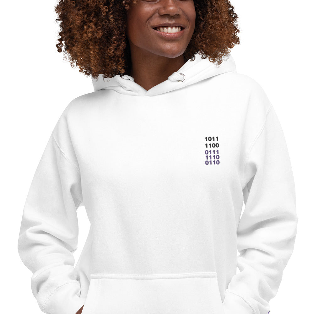 Personalized Matching Hoodies for Couples - Custom Anniversary Date Binary