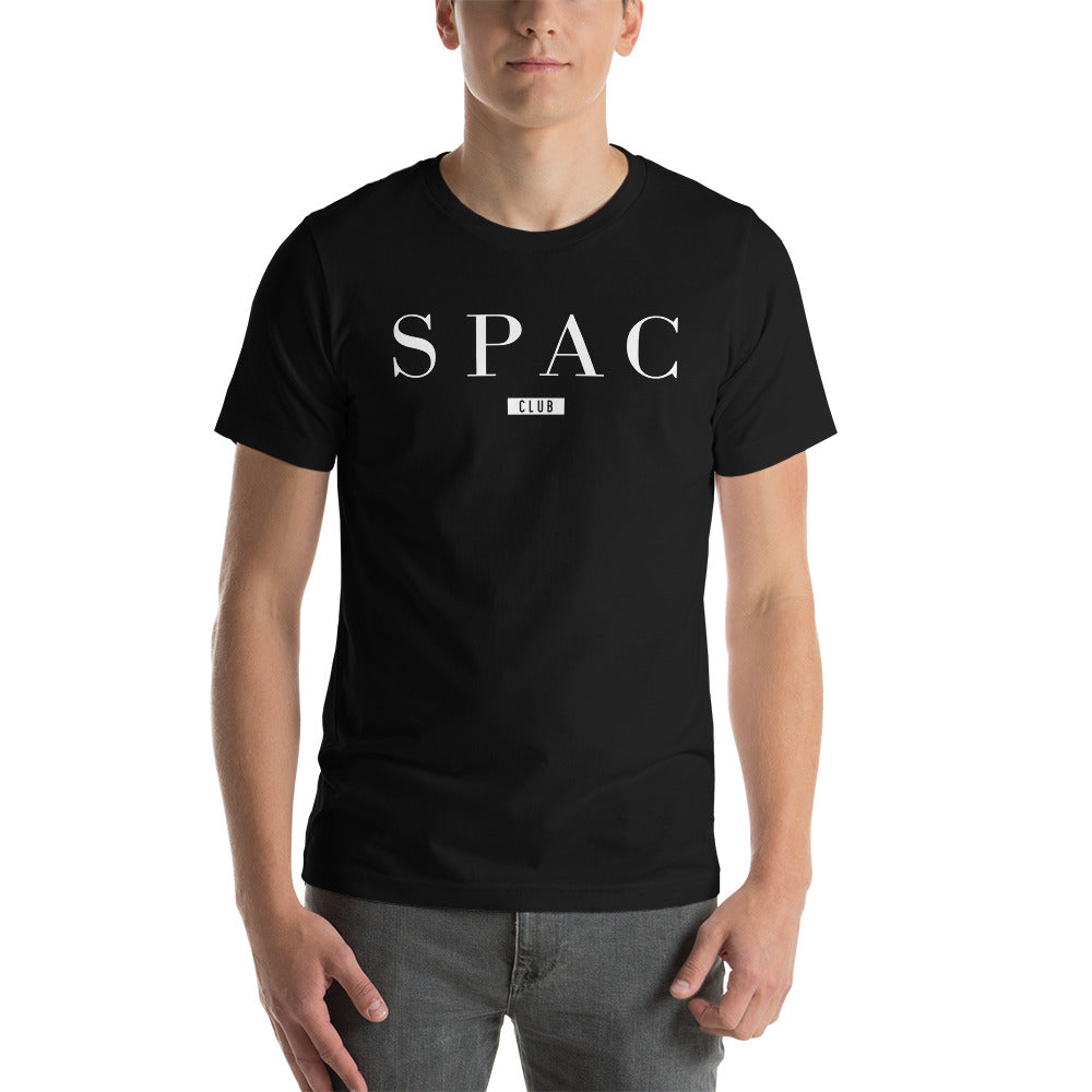 All-In Podcast Merch SPAC CLUB T-Shirt Besties Apparel Black 