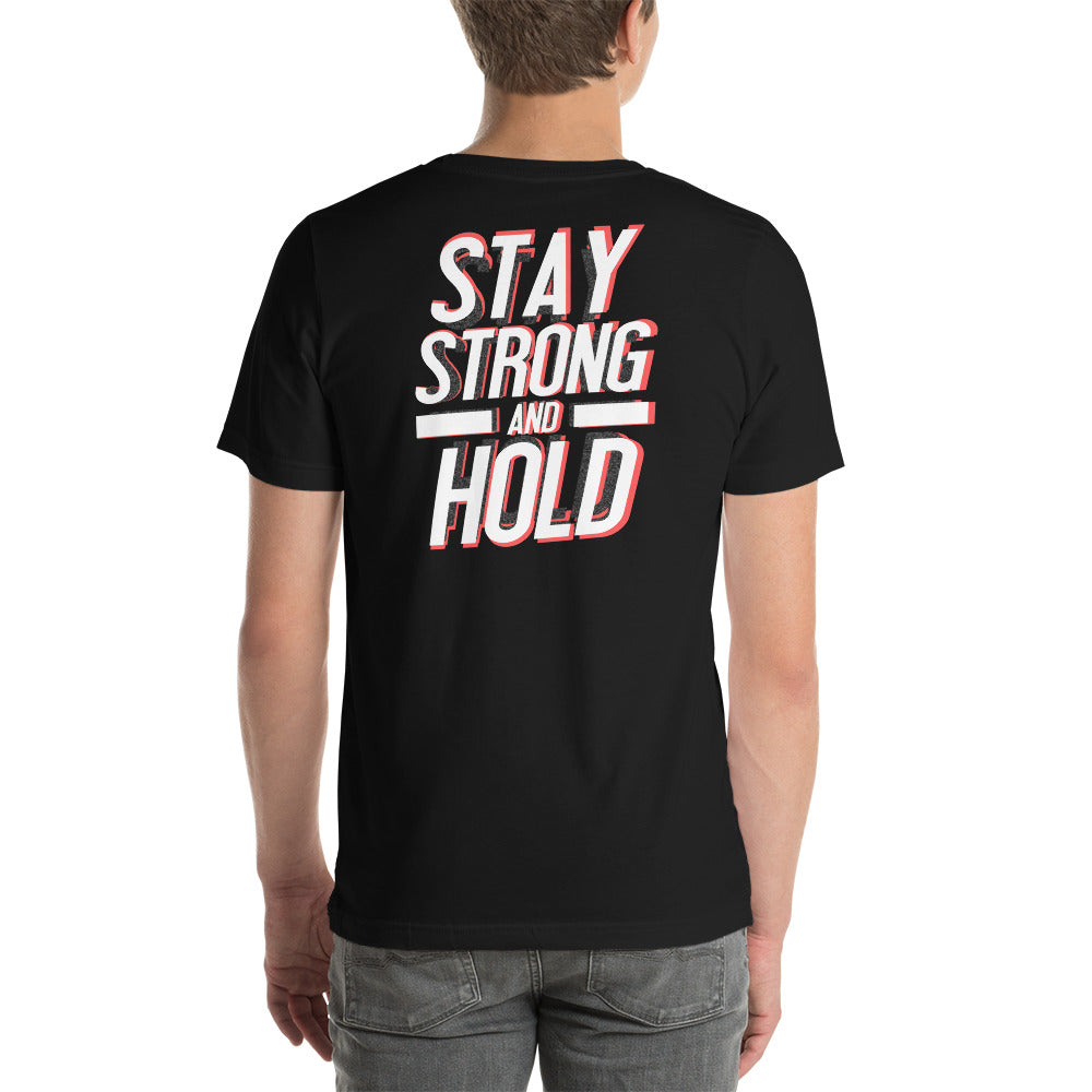 All-In Podcast Apparel Stay Strong and Hold T-Shirt Black 