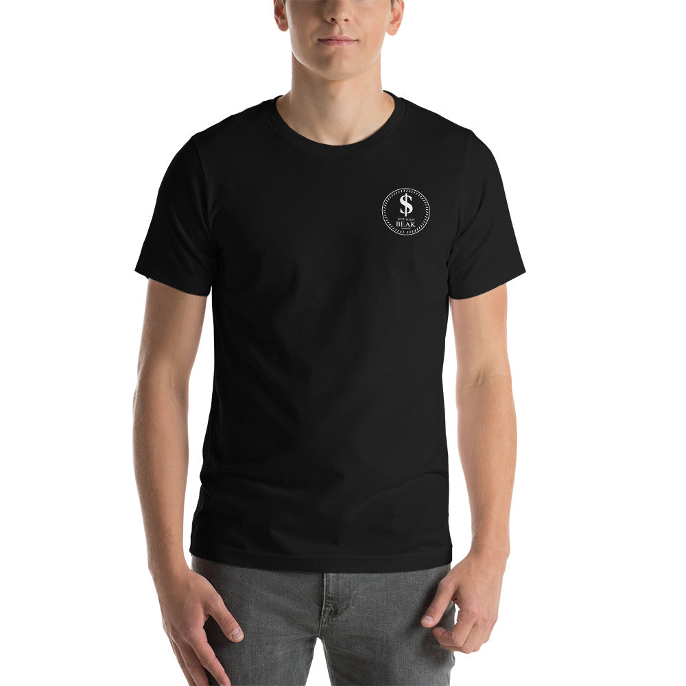 All-In Podcast Wet Your Beak - Dollar Sign - T-Shirt Black front