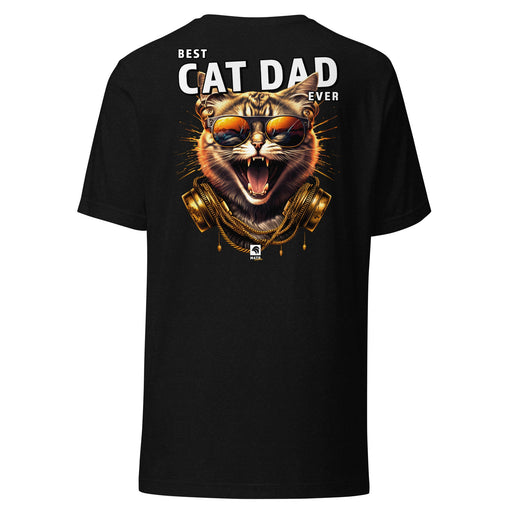 Men's Father's Day Cat Roaring T-shirt - Unique & Cool Design
