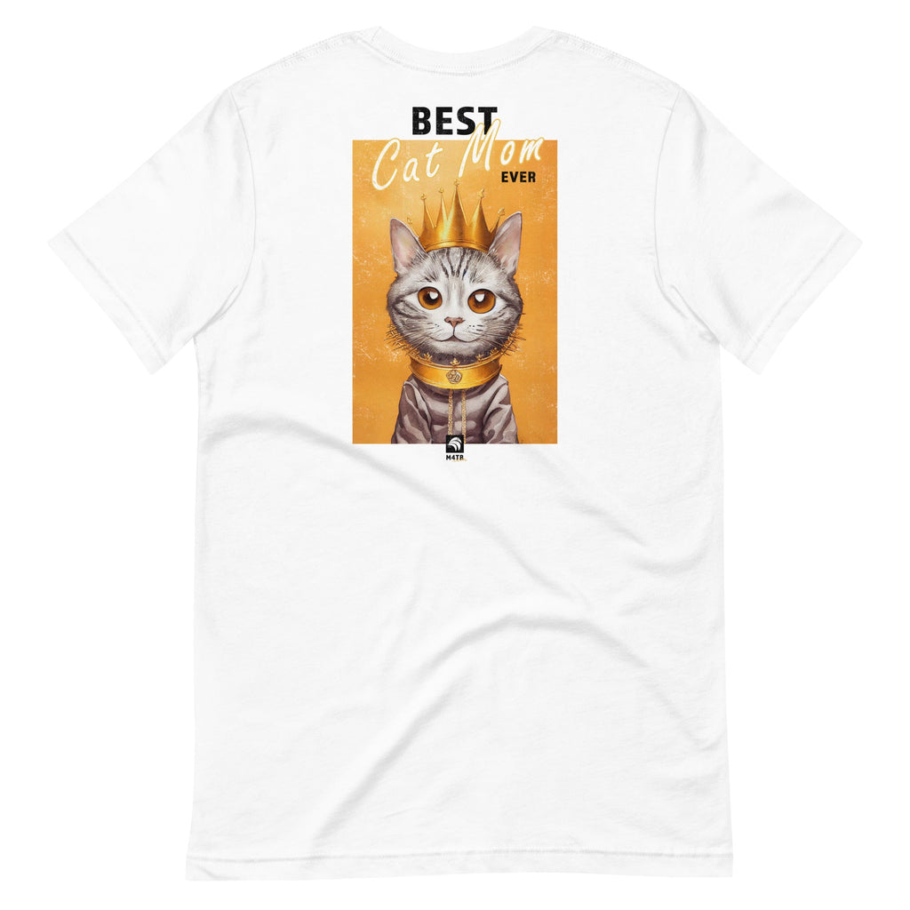 Funny Princess Cat Crown T-Shirt - Perfect Gift for Women