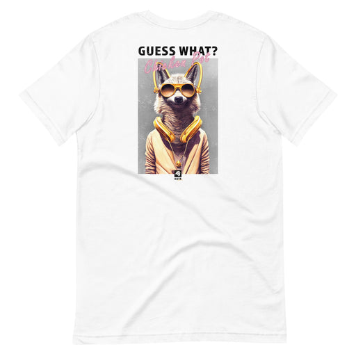 Funny Wolf Answer T-Shirt - No Chicken POT - Guess What Chicken Butt