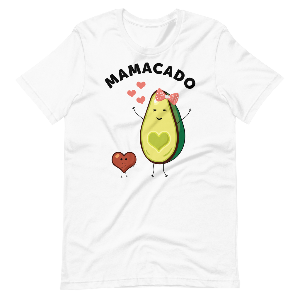 avocado gift Mamacado shirt white