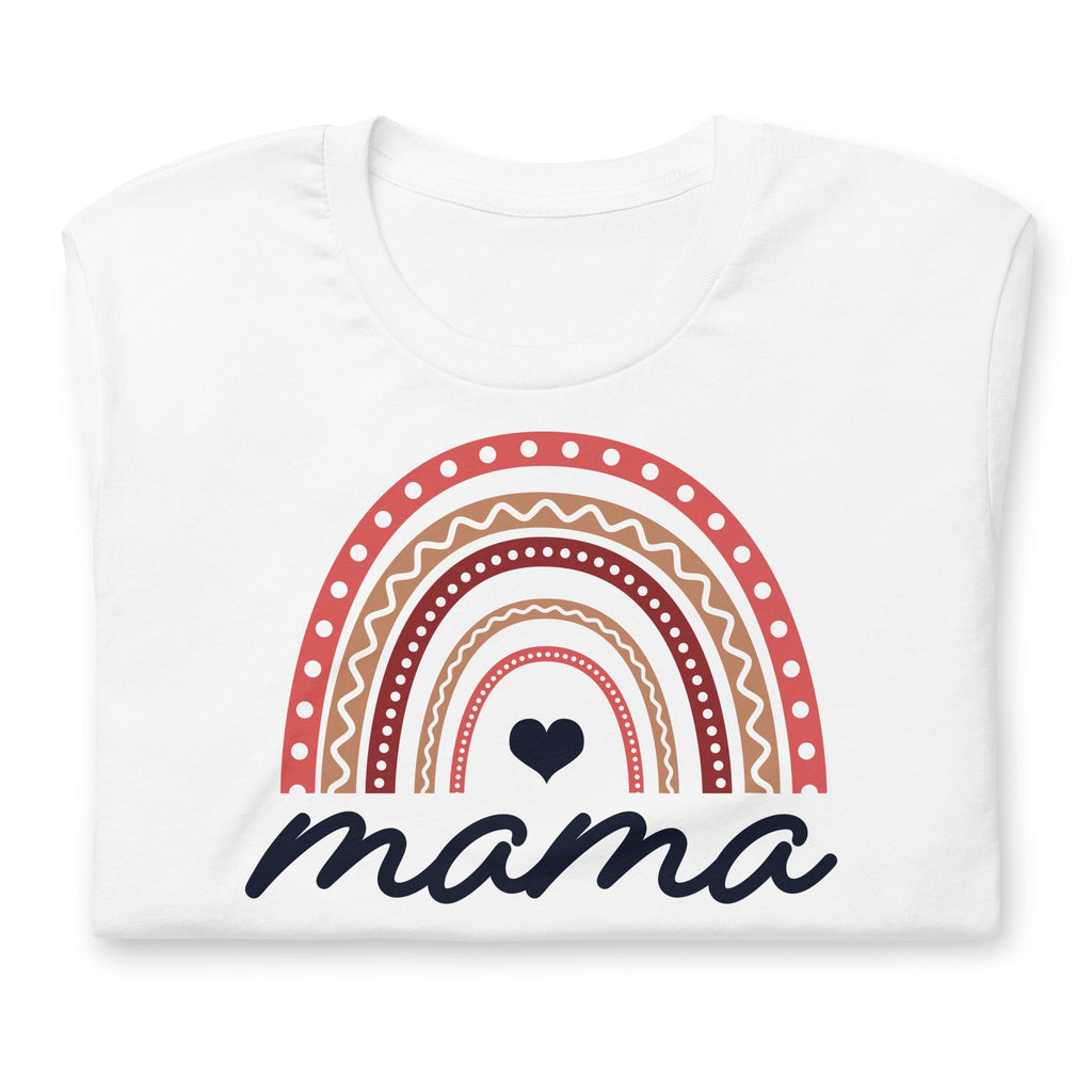 Rainbow Mama Shirt - Unique Mother's Day Gift for Boho Clothing Lovers