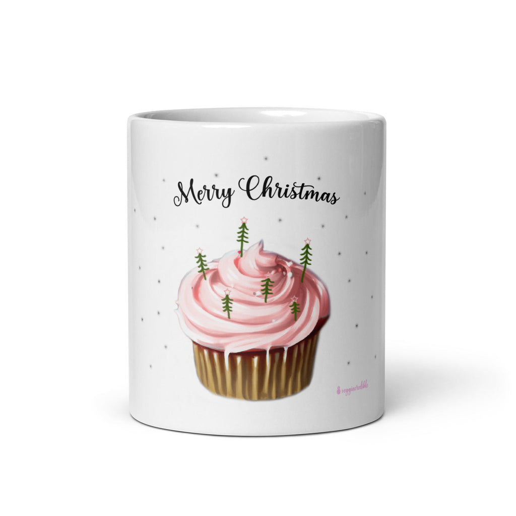 Festive Christmas Coffee Mug - Cookie/Cake Design - Veggincredible