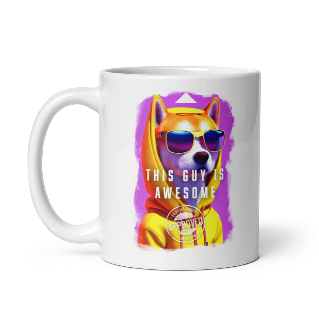 Shiba Inu Dogecoin Coffee Mug - Awesome Guy