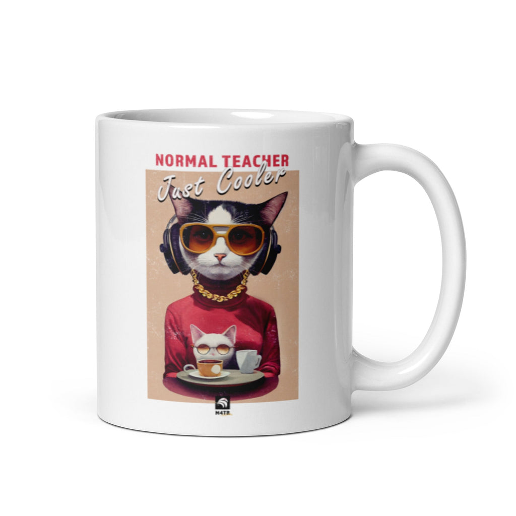 Cool Cat Coffee Mug - Perfect End-of-Year Gift for Teachers