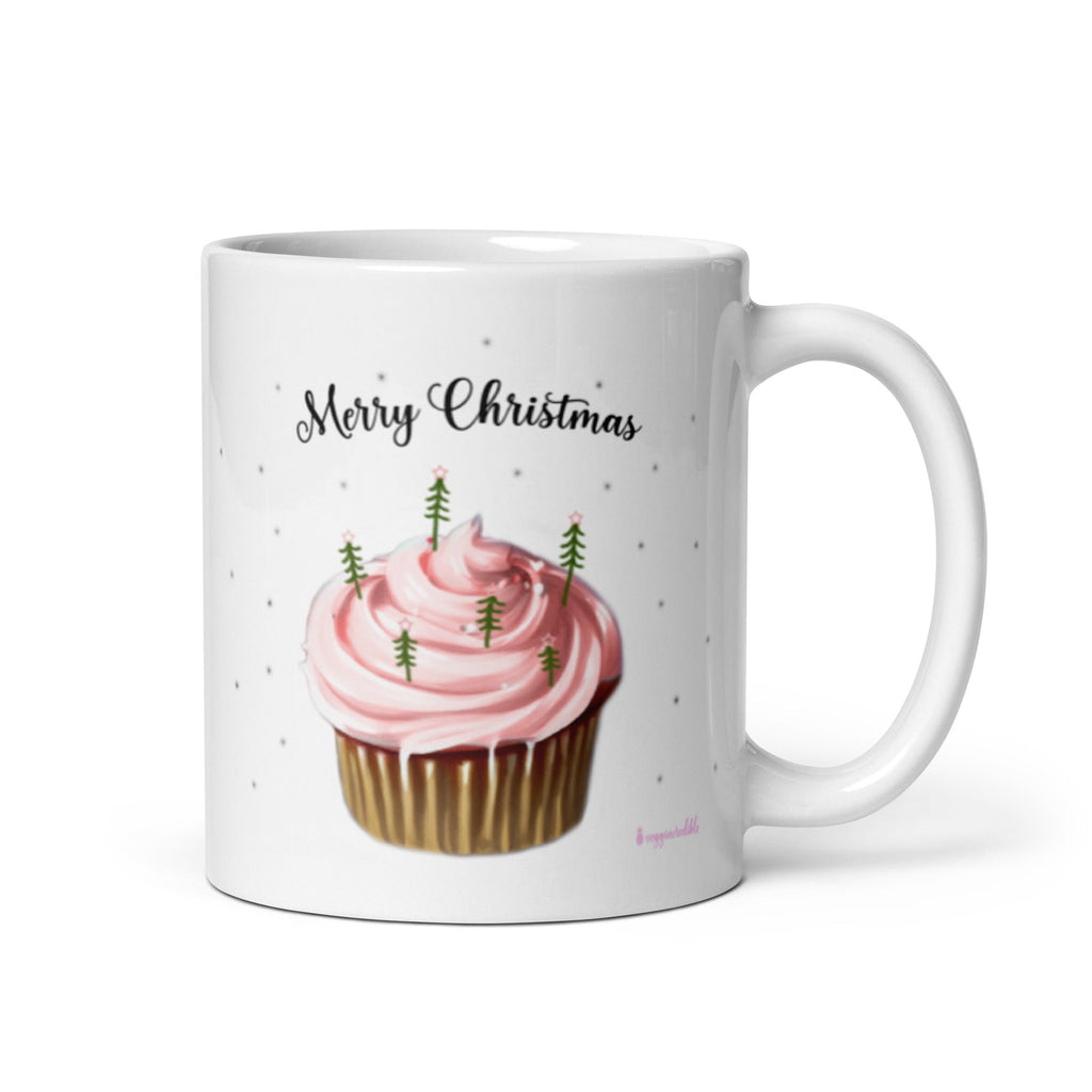 Adorable Christmas Coffee Mug - Festive Cookie/Cake Design