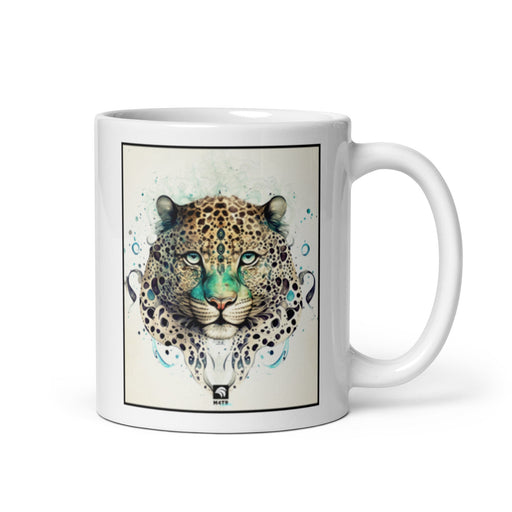 Leopard Print Wildlife Coffee Mug - Unique Animal Adventure Collection