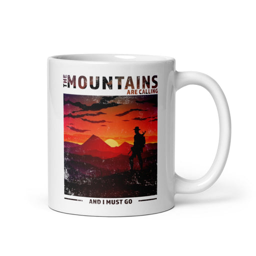 Vintage Mountains Are Calling Retro Coffee Mug
