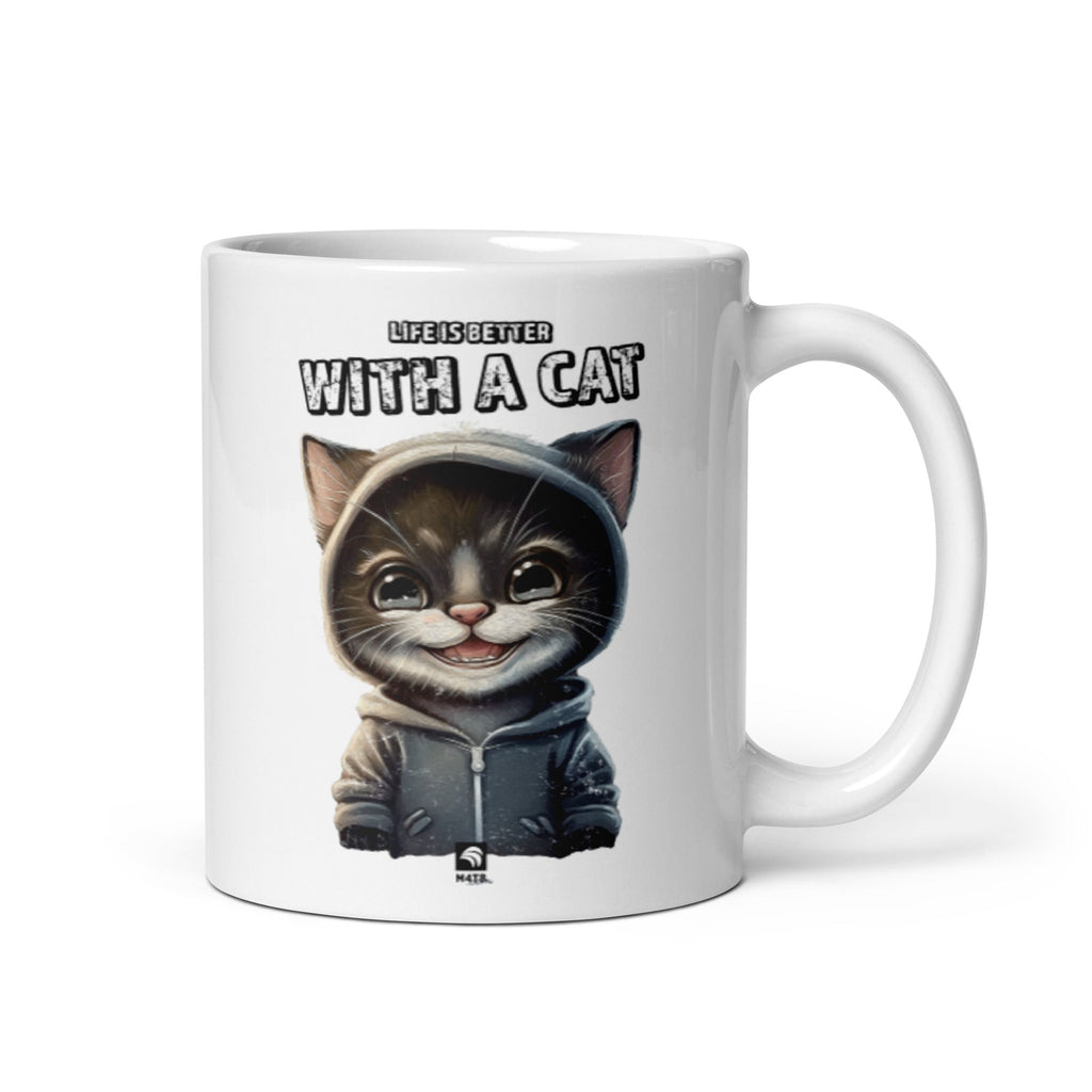 Cat Coffee Mug for Cat-Loving Women - Elevate Your Mornings with Feline Charm!