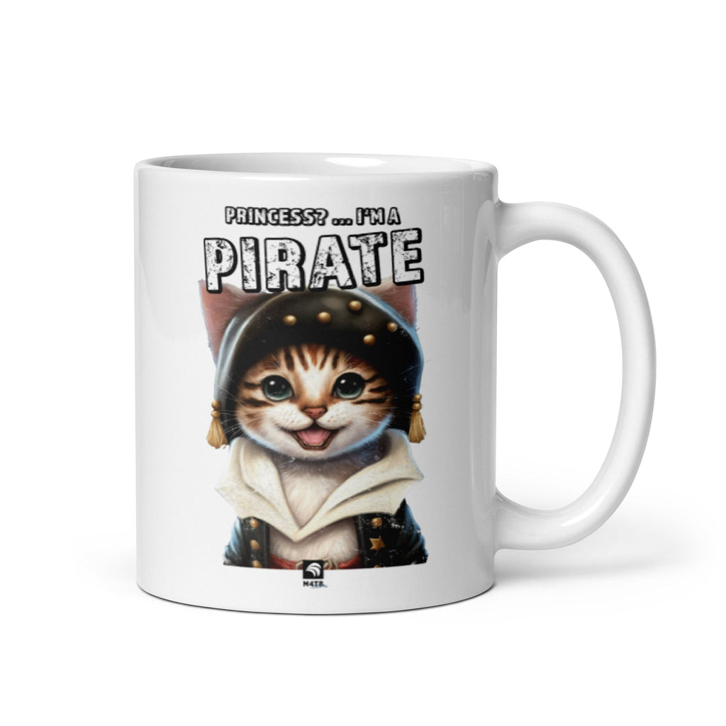 Funny Cat Dad Gift - Cat Princess Turned Pirate - Ideal Cat Mom Present